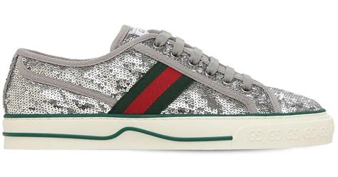 gucci sequin sneakers